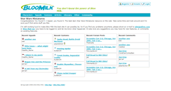 Desktop Screenshot of bloomilk.com